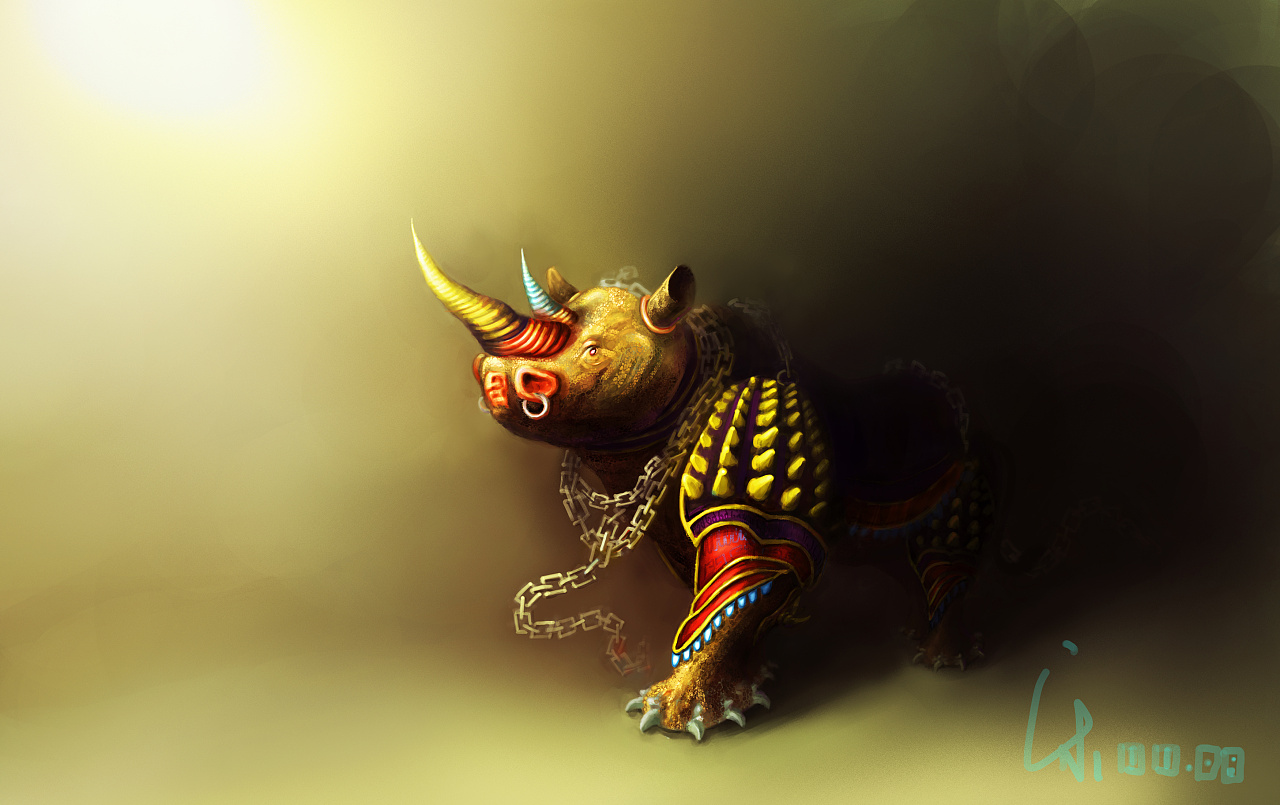 火牛|插画|概念设定|之美品牌设计顾问 - 原创作品 - 站酷 (zcool)