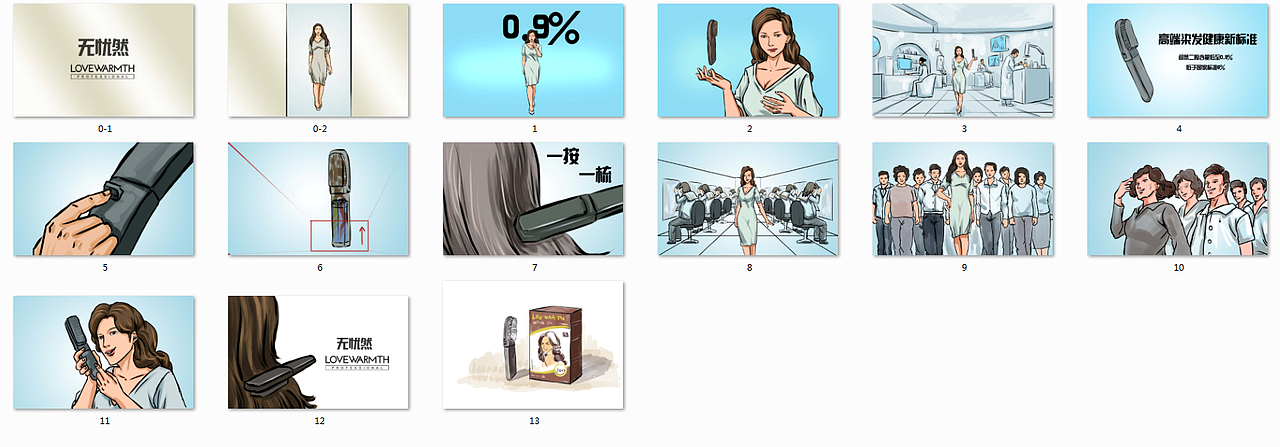 广告动画分镜（图ZMTAwNTE4NDQ4） - 设定/分镜 - 站酷设计师layout青原创素材 - 站酷ZCOOL