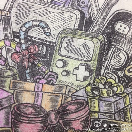 Merry Christmas-礼物大派送（图ZMTMxNzU5ODQ=） - 新锐潮流插画 - 站酷设计师熊性激素原创素材 - 站酷ZCOOL