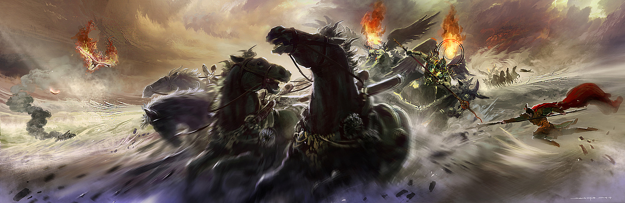 《二郎神战纪》前期概念图（场景篇）（图ZMTI0MTM4NTY4） - 概念设定 - 站酷设计师陶字辈原创素材 - 站酷ZCOOL