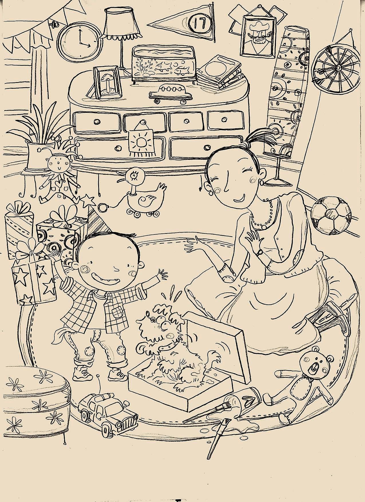 儿插绘本（图ZMTMyNTA2MTA0） - 儿童插画 - 站酷设计师李艳伟0703原创素材 - 站酷ZCOOL