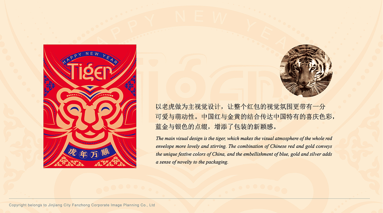 虎年红包设计