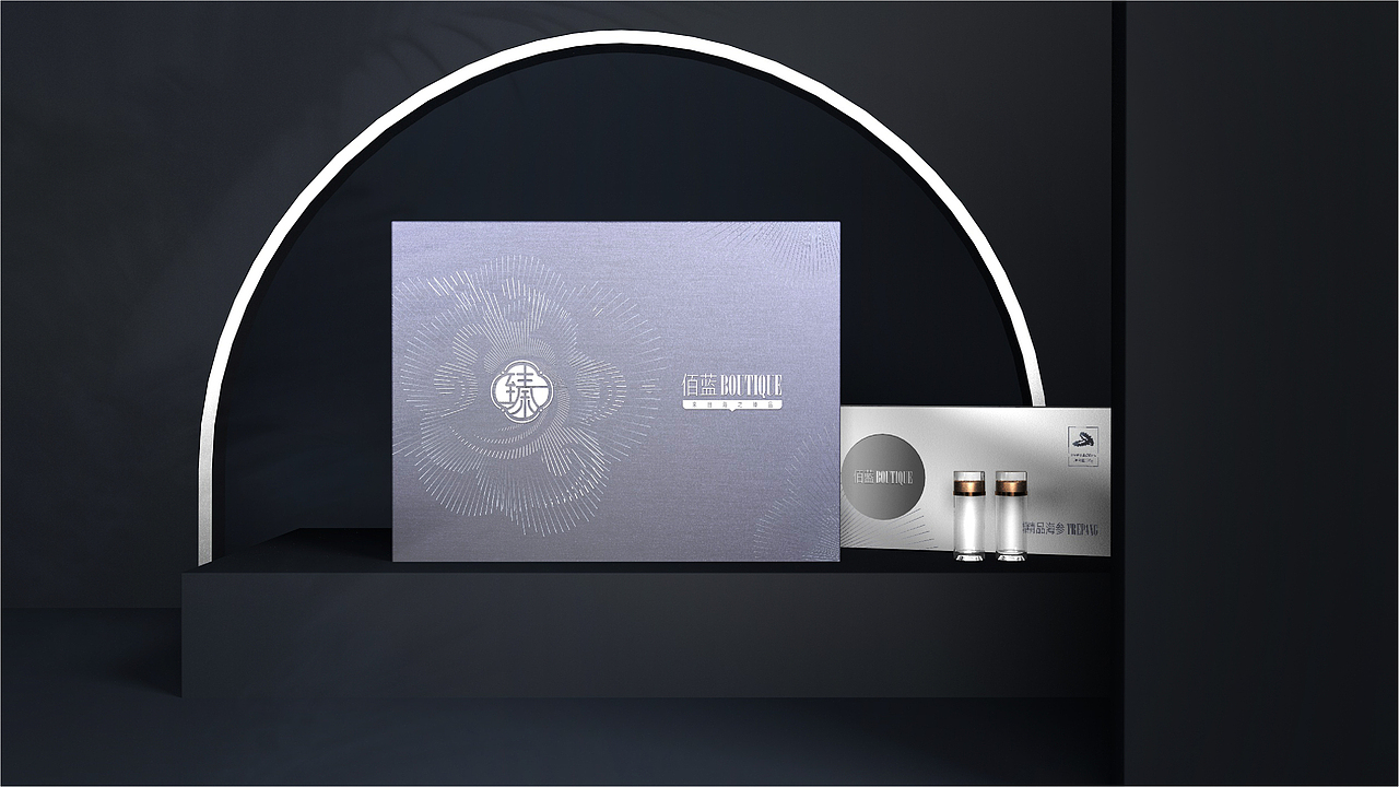 bailan海鲜礼盒包装设计