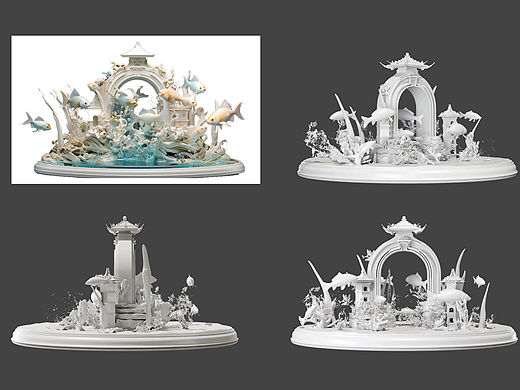 blender场景建模