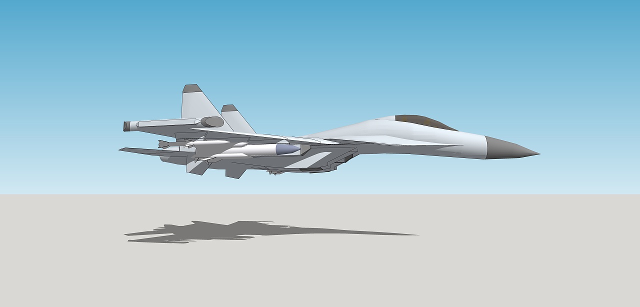 国产舰载机歼15d|三维|机械/交通|涅阙吾檐 - 原创作品 - 站酷 (zcool