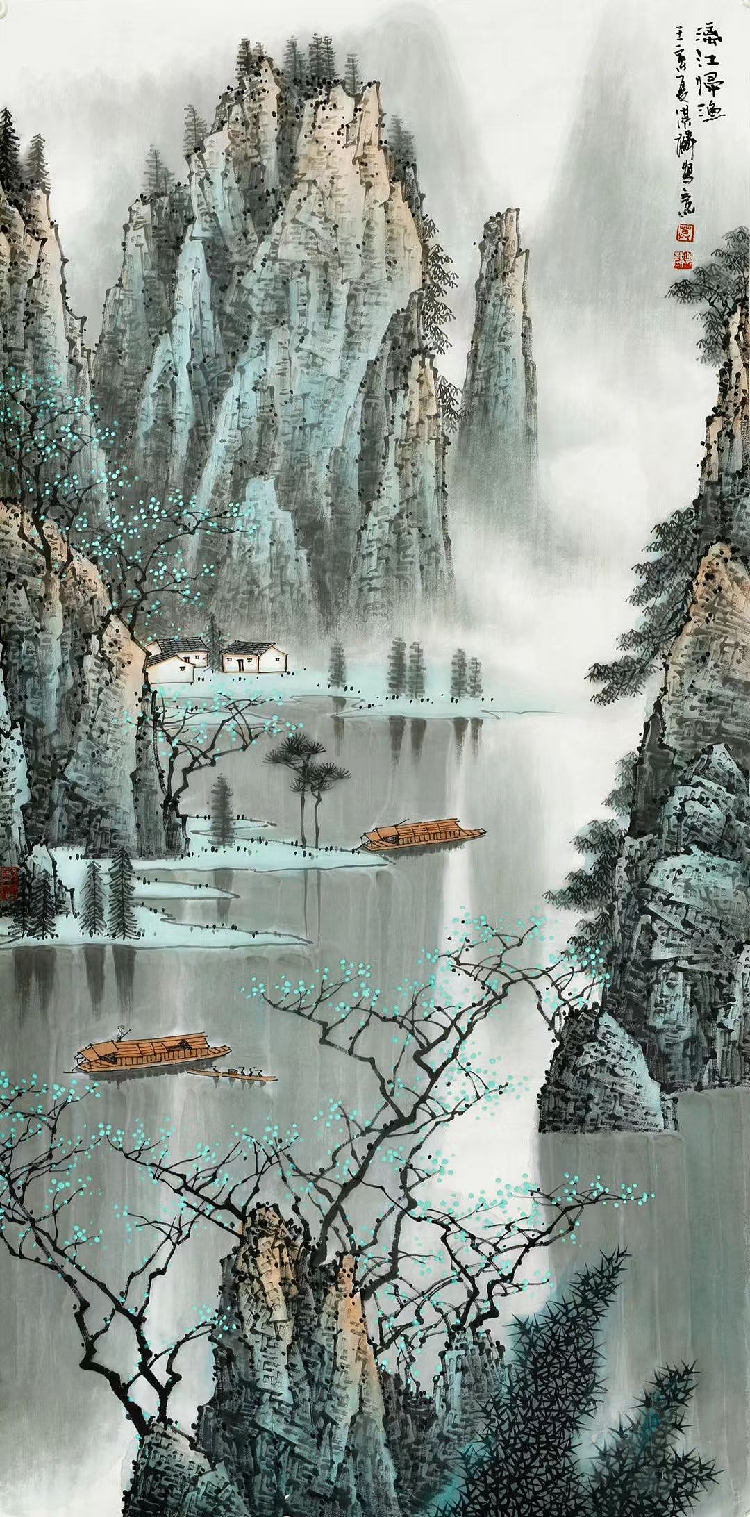 当代女白雪石～莫淇麟作品欣赏（图ZMzE4OTAwNTMy） - 绘画 - 站酷设计师卖画15175414393原创素材 - 站酷ZCOOL