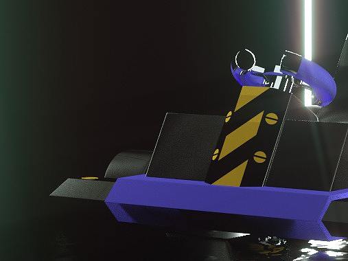 【习作】板车玖精神-跑跑卡丁车主题建模练习创意平面