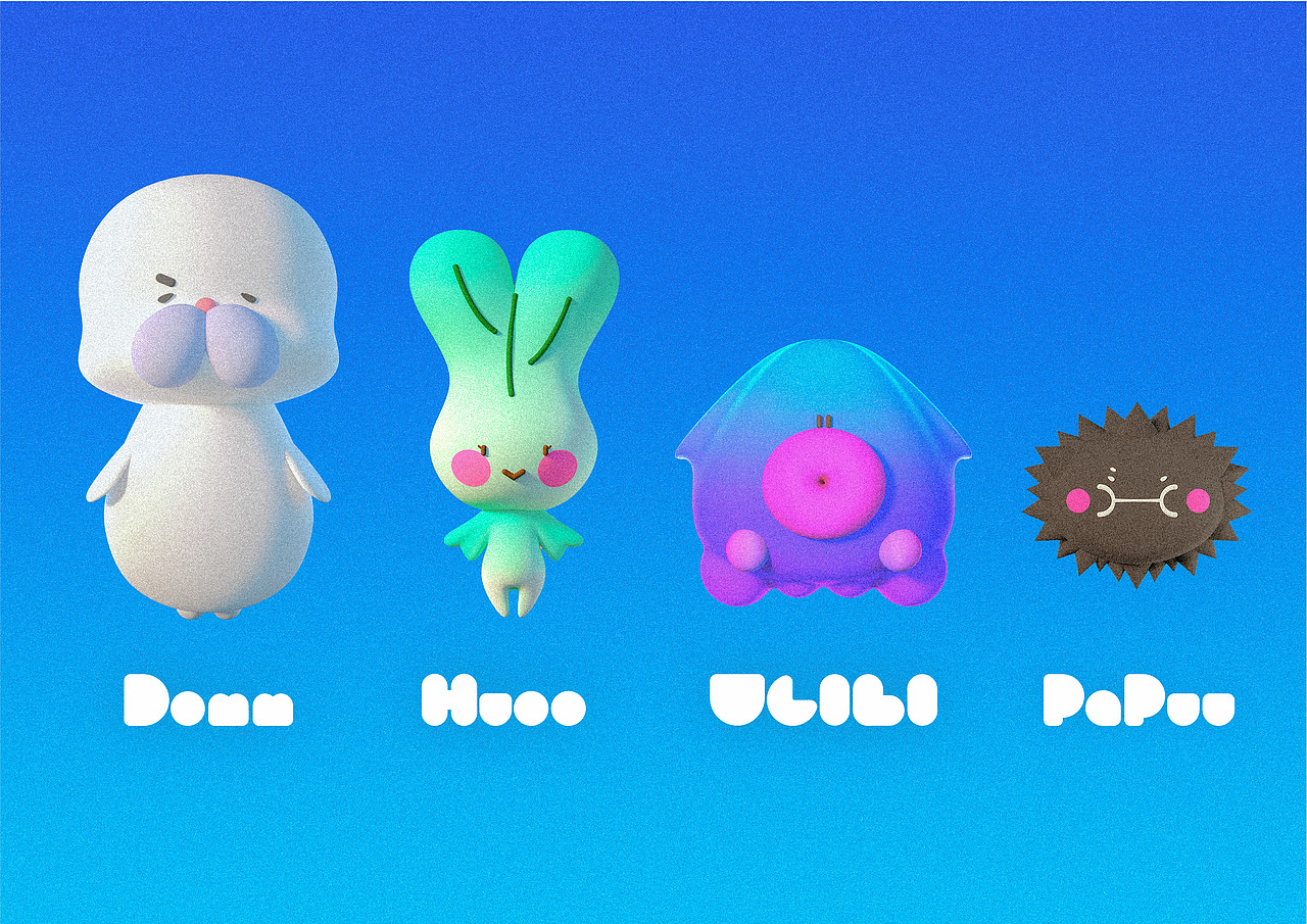 DEEPWATER潮流IP形象设计（图ZMjE1MDM1MjYw） - 品牌 - 站酷设计师Ryan软嗯原创素材 - 站酷ZCOOL