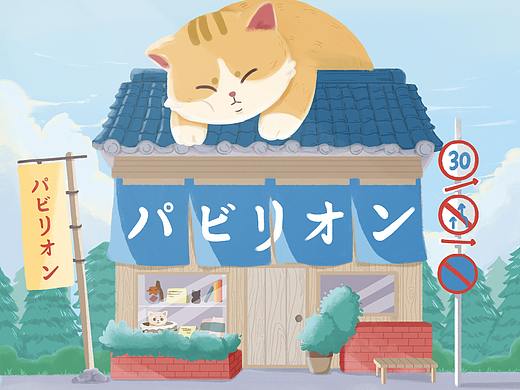 夏日与猫