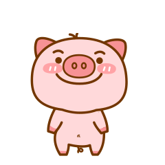 屁屁猪PIPI微信动态表情包第一弹