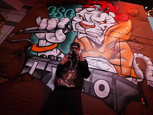 GRAFFITI IELOCLUB 虎年大吉涂鸦