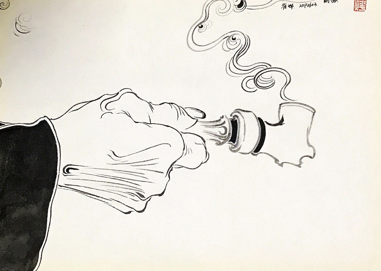 我的旅行日画朗德