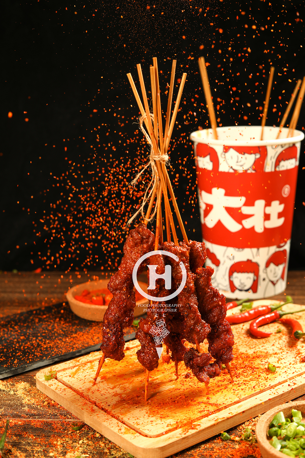 CHI-烧烤炸串美食摄影（图ZMjMyODE4NzA0） - 产品摄影 - 站酷设计师灰岛食品摄影原创素材 - 站酷ZCOOL