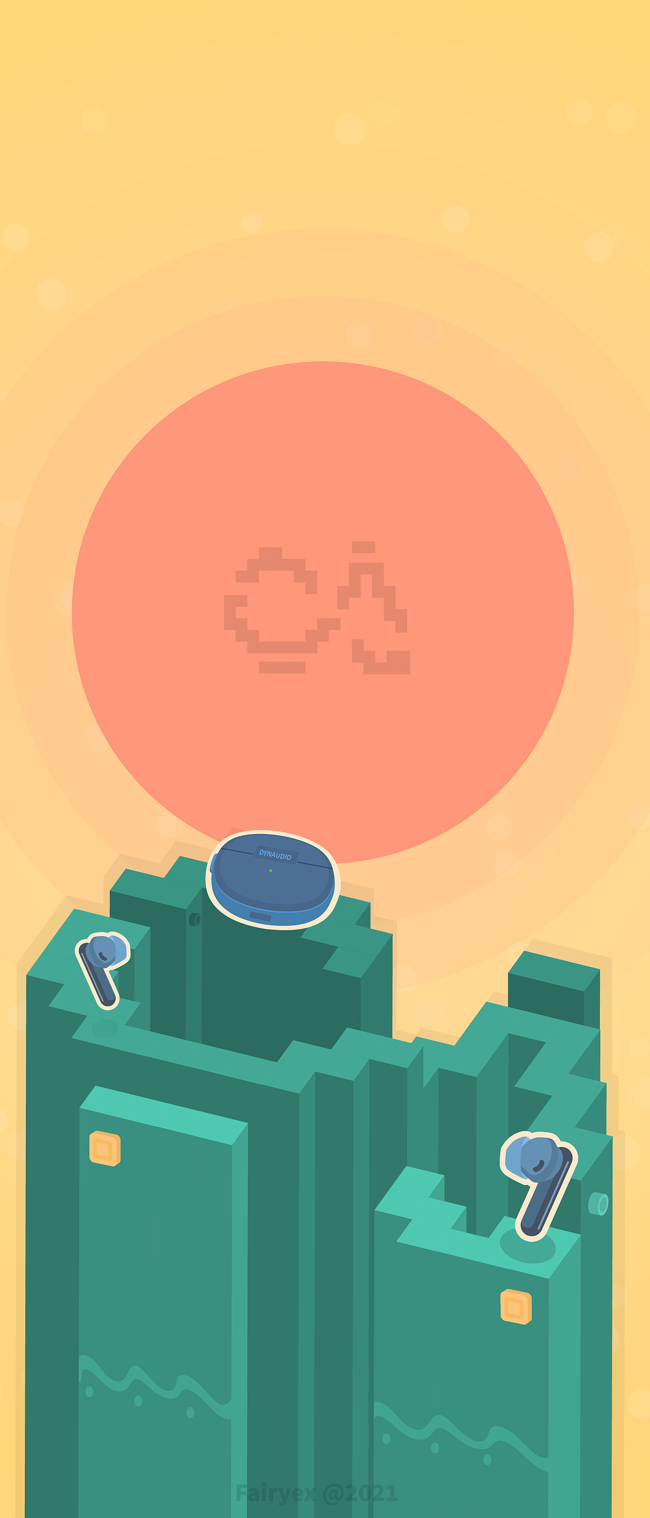 OPPO Enco X 酷安联动纪念壁纸（图ZMjQ3NTk1OTEy） - 海报 - 站酷设计师fairyex原创素材 - 站酷ZCOOL