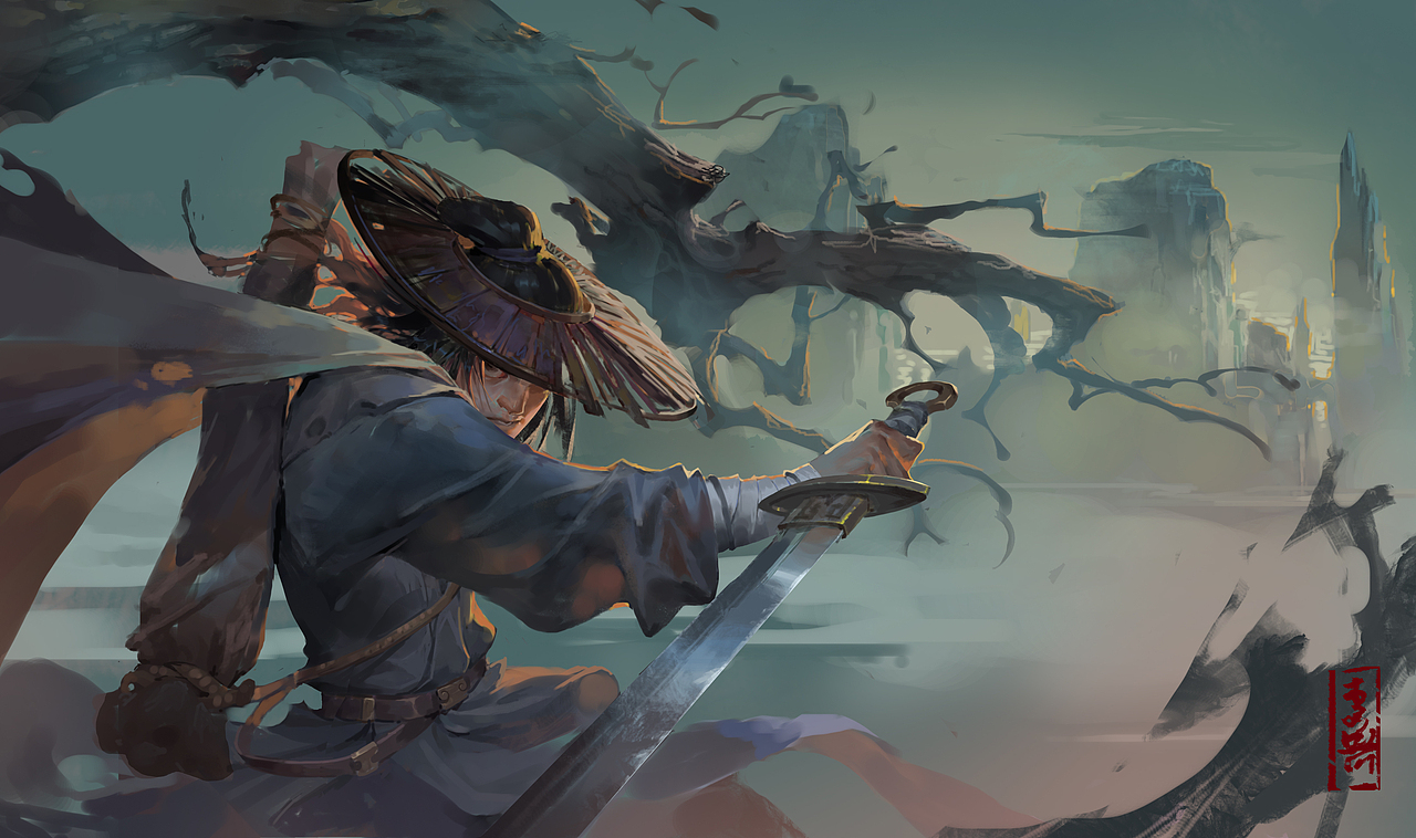 侠（图ZMjYzNjgwNTE2） - 游戏原画 - 站酷设计师表姐不要在吸毒啦原创素材 - 站酷ZCOOL