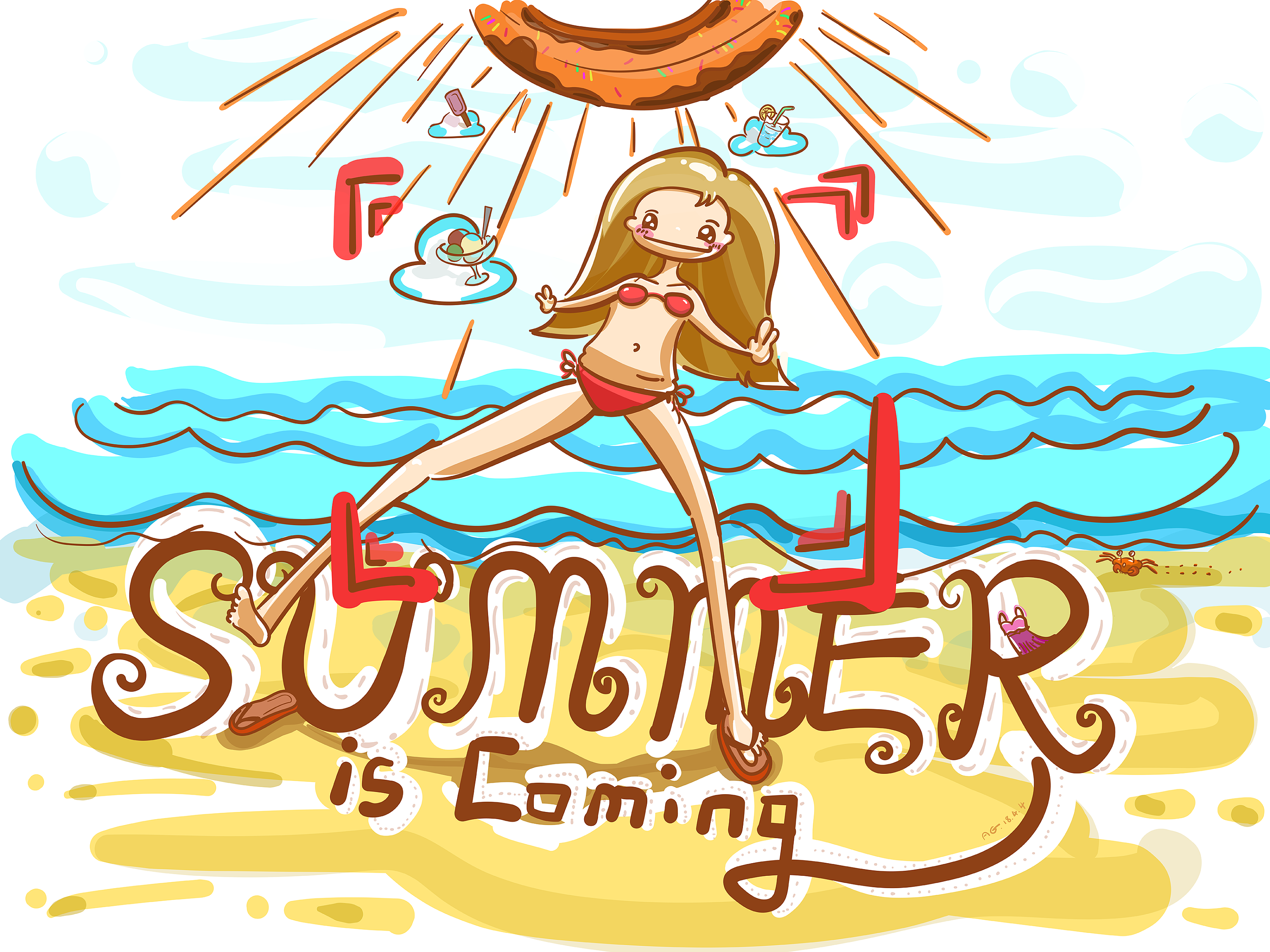 我最爱的夏天来了!