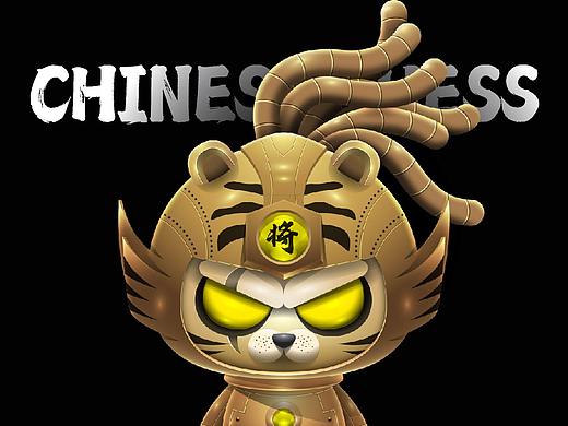 原创插画|中国象棋形象系列