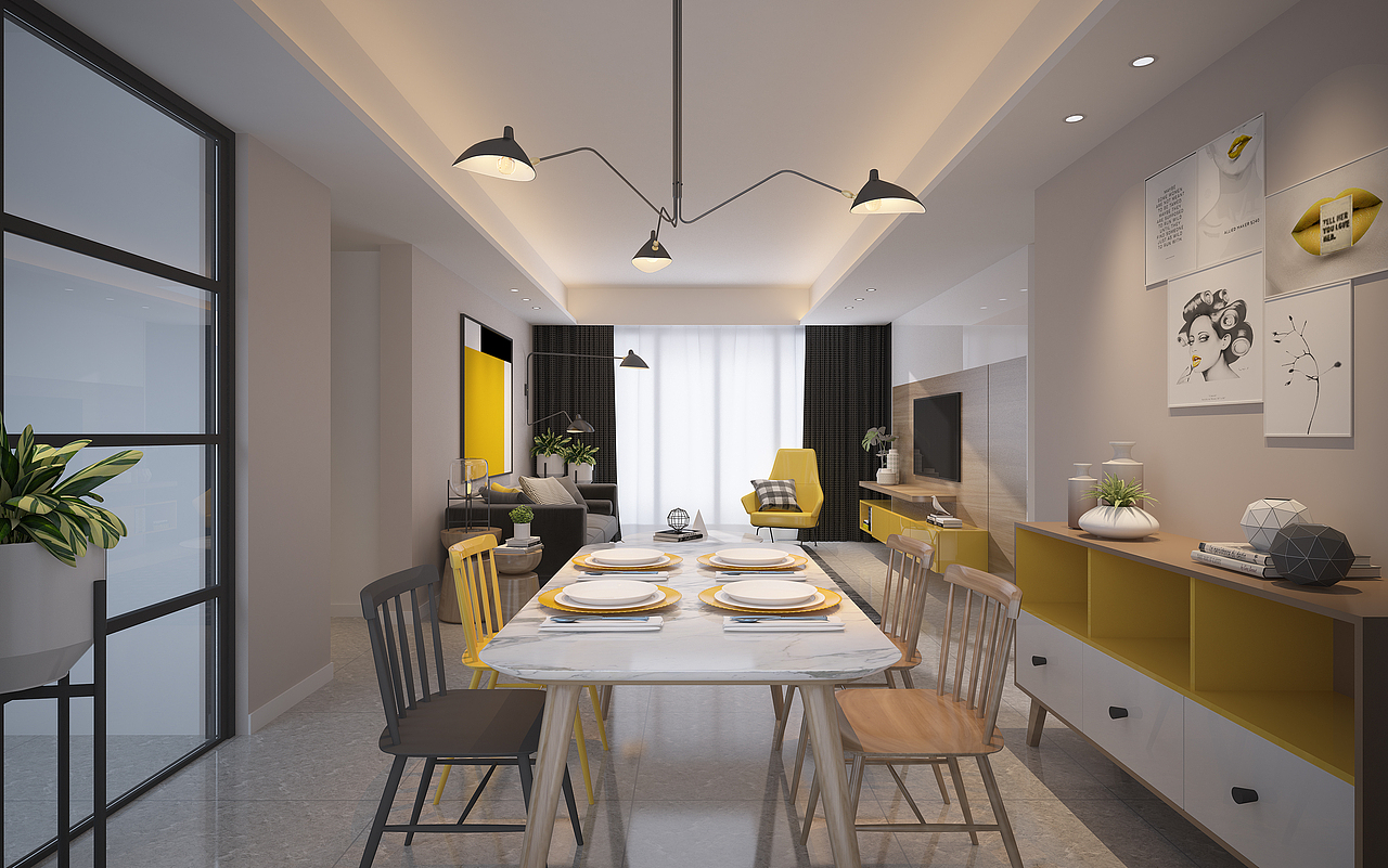 华润金悦湾E-3北欧样板间