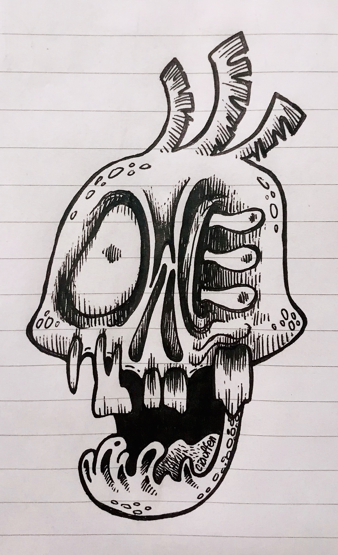 一些中性笔习作