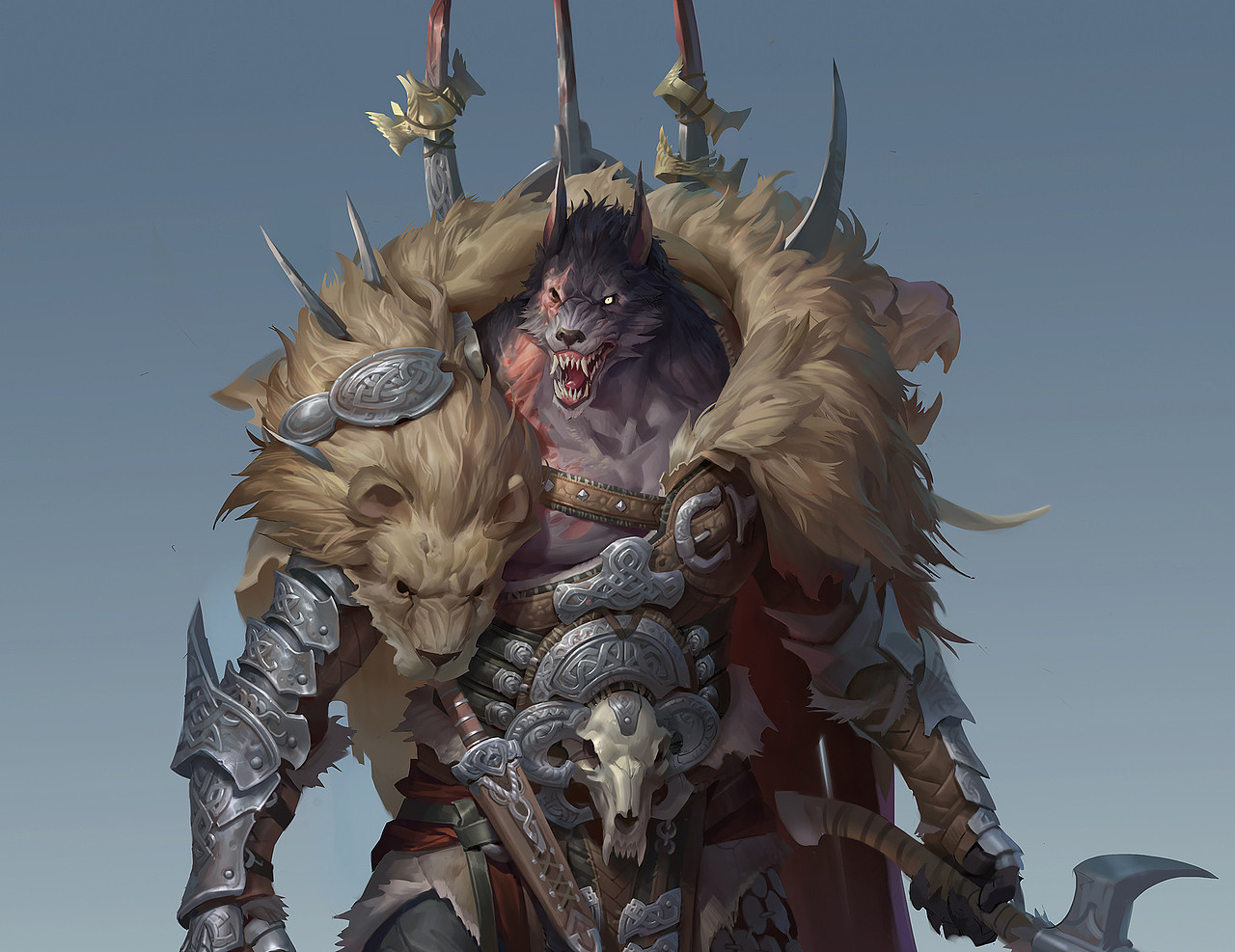 《利爪与王冠》-哈尔瓦德,诸王之灾。（图ZMjkwMTI2NTUy） - 游戏原画 - 站酷设计师Tooth611原创素材 - 站酷ZCOOL