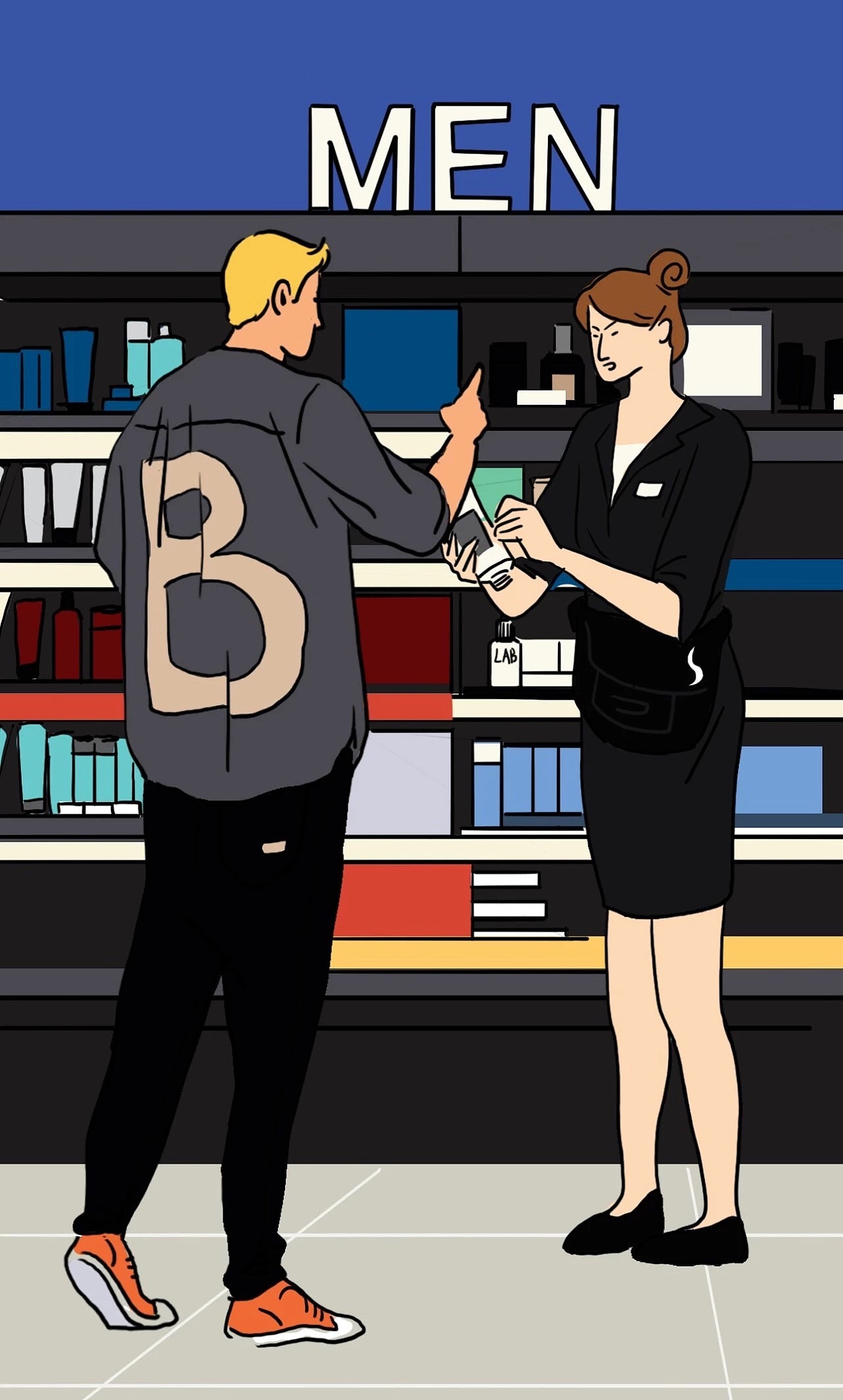 gq实验室x丝芙兰条漫