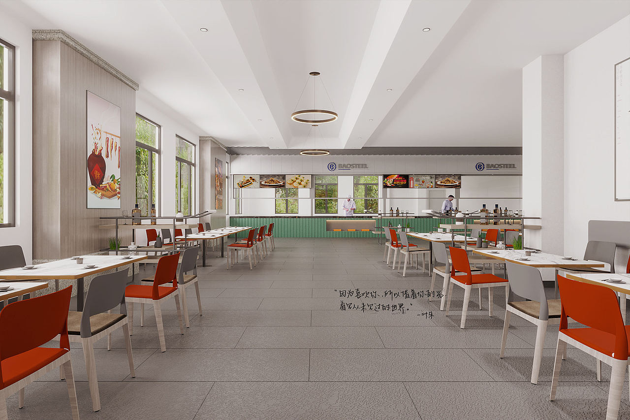 干饭人食堂案例/Diners love design best.