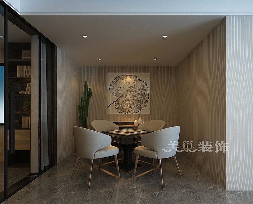 郑州怡丰森林湖386平简约轻奢风设计布局出的品质空间