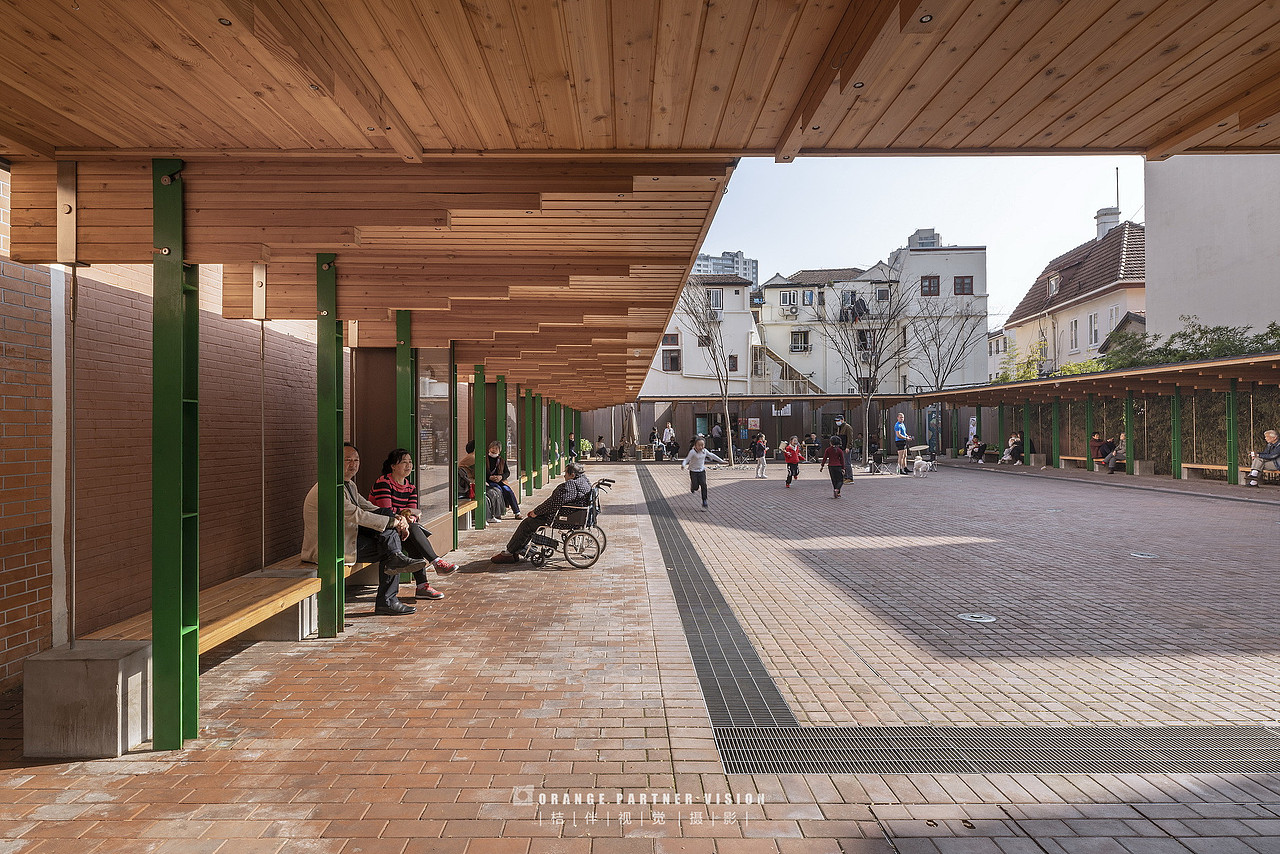 景观摄影:上海永嘉路口袋广场/桔伴视觉