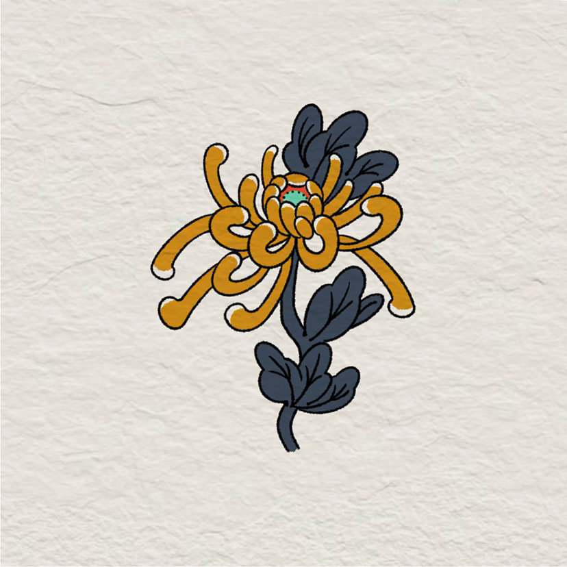 东方和风花卉图（图ZMzM2MjczMDUy） - 艺术插画 - 站酷设计师FFFIGOOO原创素材 - 站酷ZCOOL
