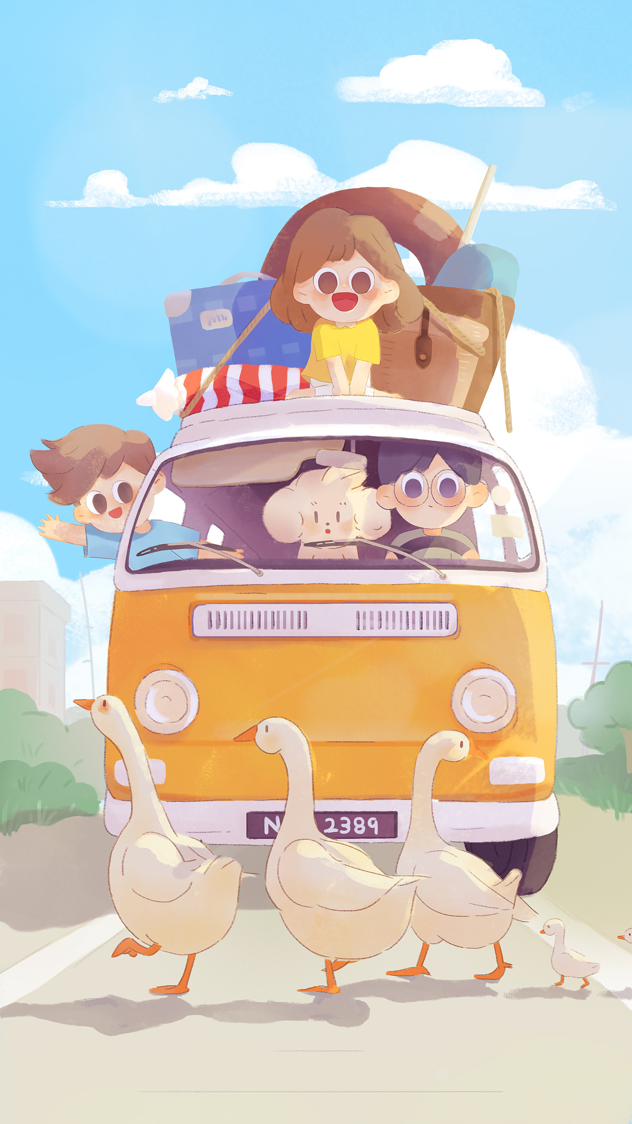 原创旅行系列——好想出去丸（图ZMjY2NjM2ODI0） - 儿童插画 - 站酷设计师阿嘟BoomOxOx原创素材 - 站酷ZCOOL