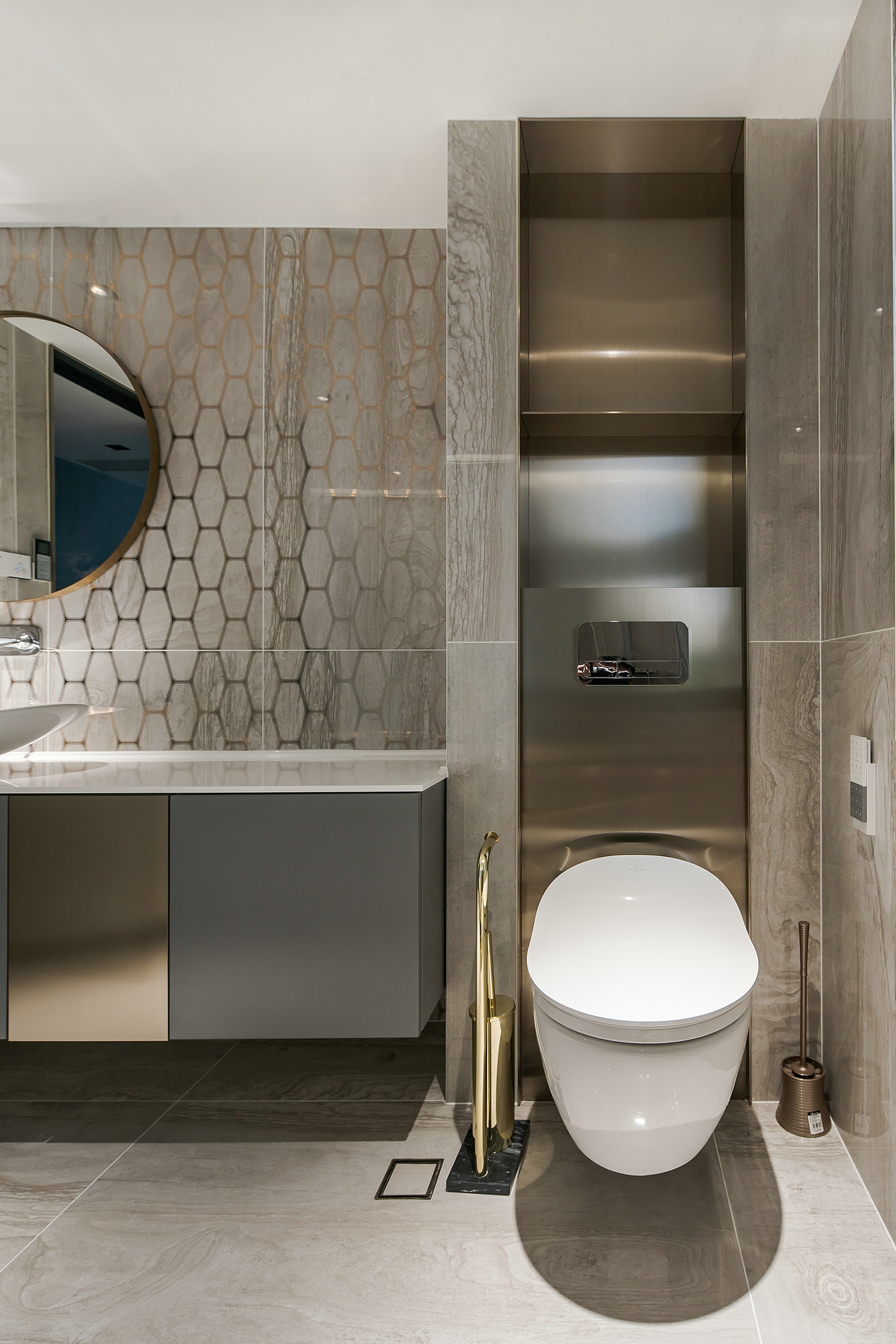 300㎡顶级复式,摩登而高贵的ARTDECO风,超个性