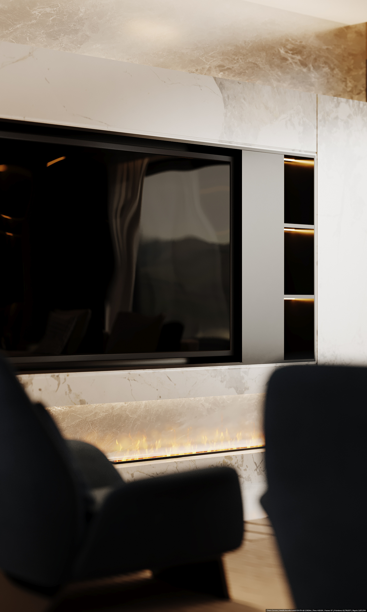 220平水木年华轻奢效果图（图ZMzM3OTQ1MzI4） - 建筑/空间 - 站酷设计师昔日的美原创素材 - 站酷ZCOOL