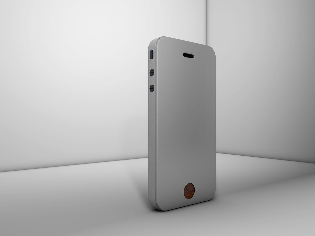 c4d苹果手机建模练习