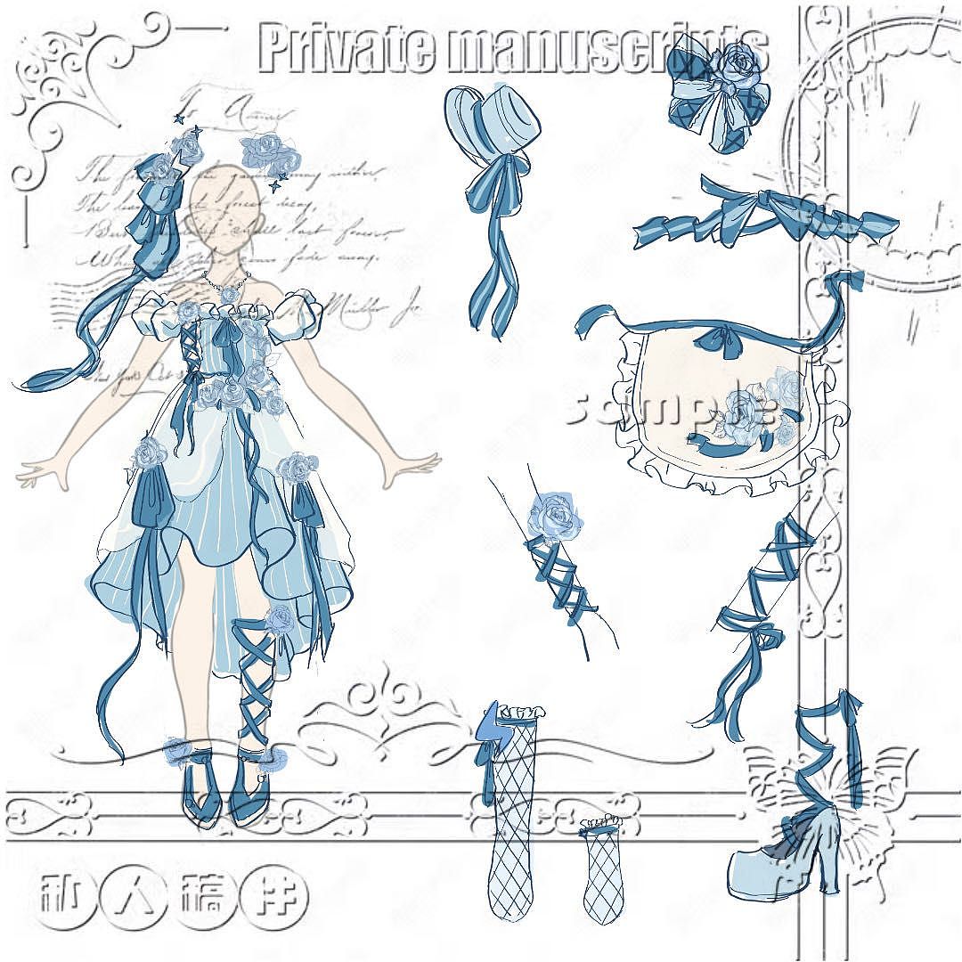 服设草图组合页