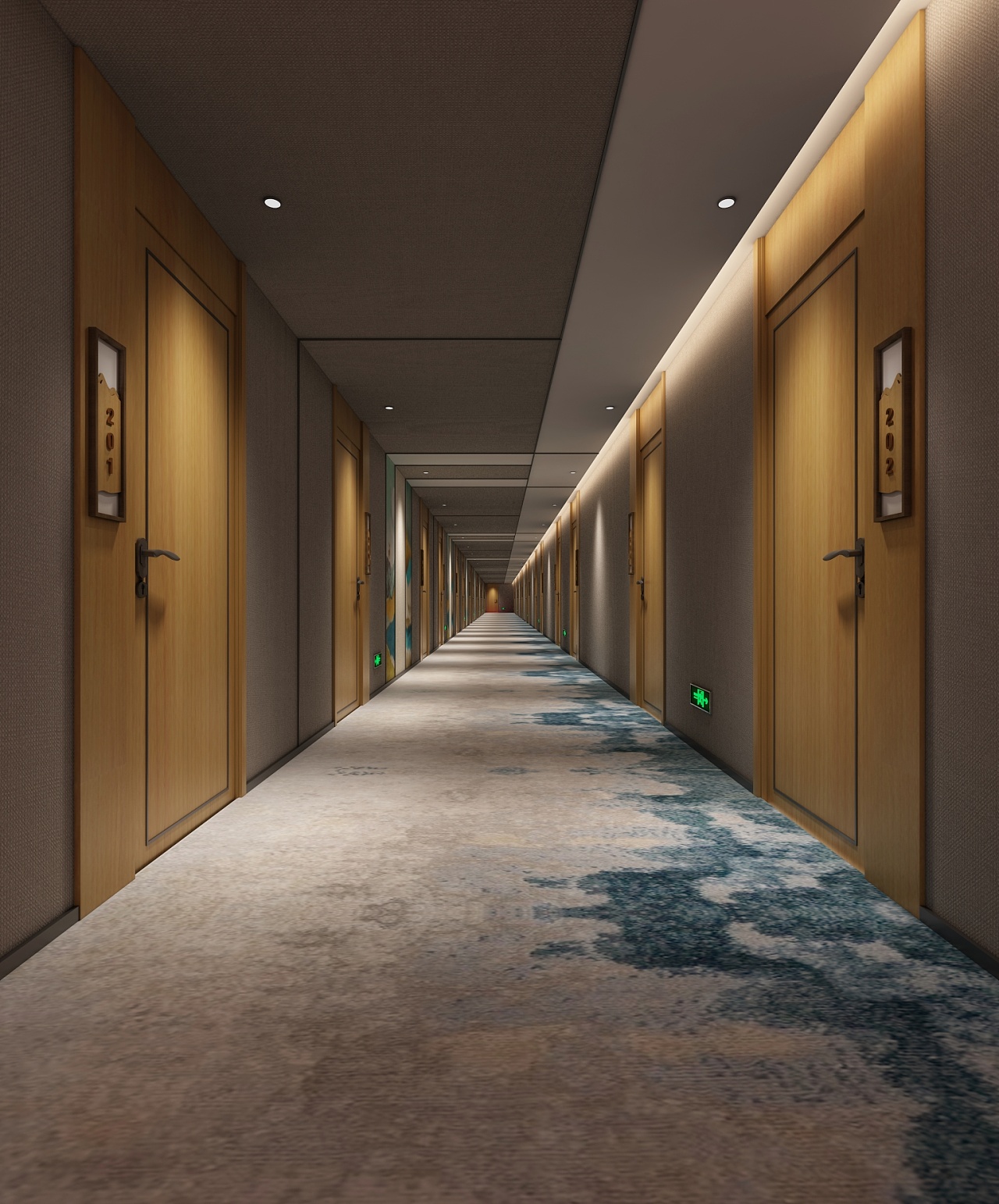 长葛莱卡酒店设计低调不失舒服 小清新而不失温暖