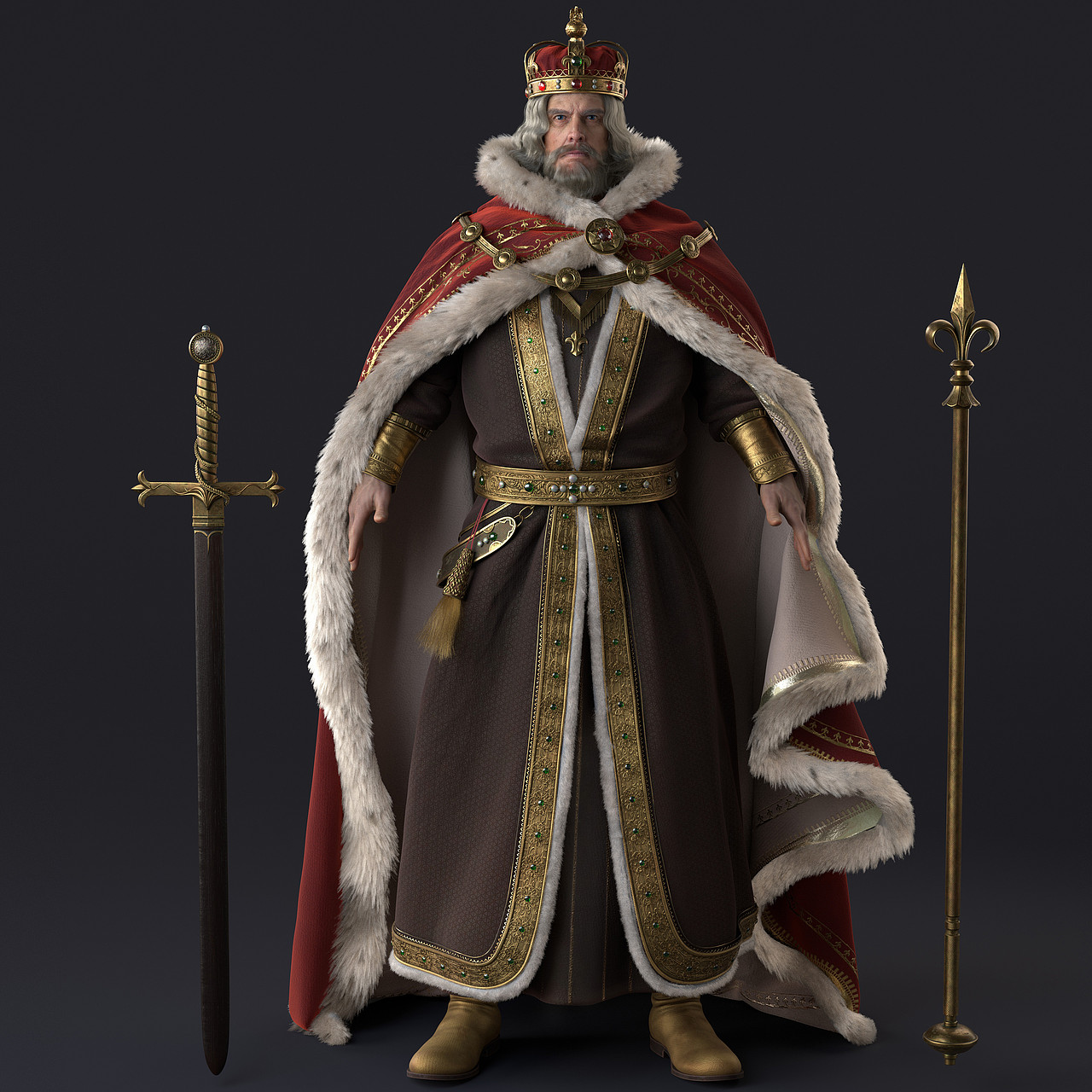 红桃老K（图ZMjE0MjIyNTAw） - 人物/生物 - 站酷设计师hongminZheng原创素材 - 站酷ZCOOL