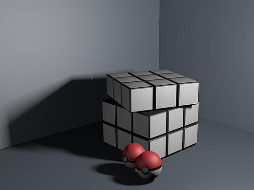 魔方精灵球