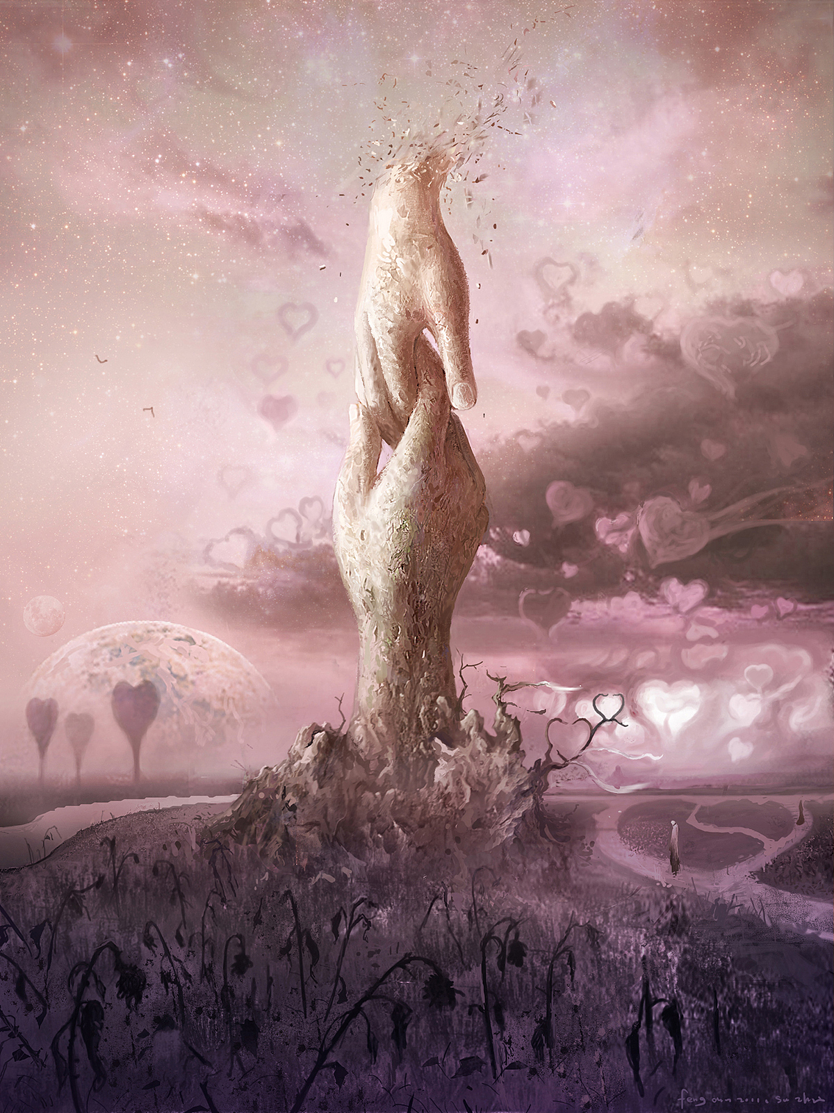 《节选09年到11年的个人插画作品之一》（图ZMTIzNjc2ODg=） - 创作习作 - 站酷设计师冯渡原创素材 - 站酷ZCOOL