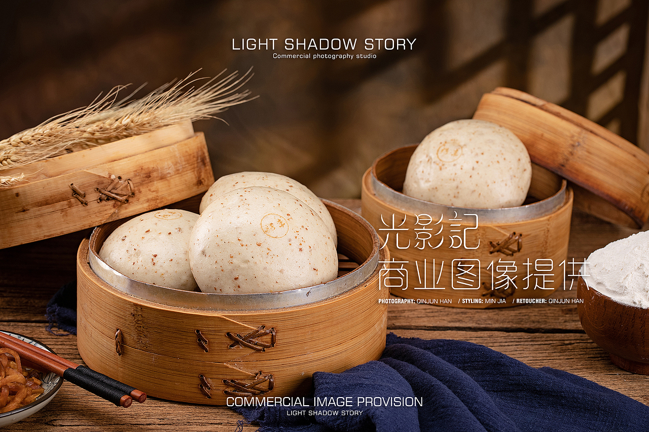 【平面】| 兆丰食品 ✖ 光影记-兆丰馒头拍摄