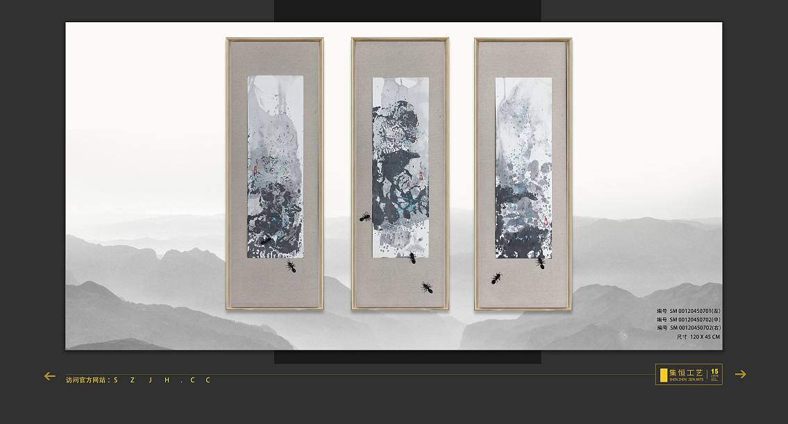 品牌:集恒工艺
#实物画##装饰画##室内装饰##软装配饰##酒店会所##创意挂画#厂家直销