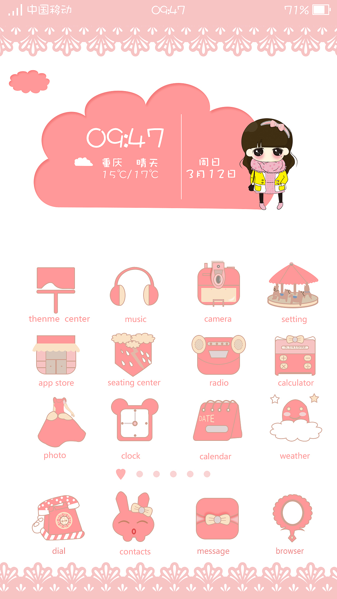 第一个也是唯一一个主题