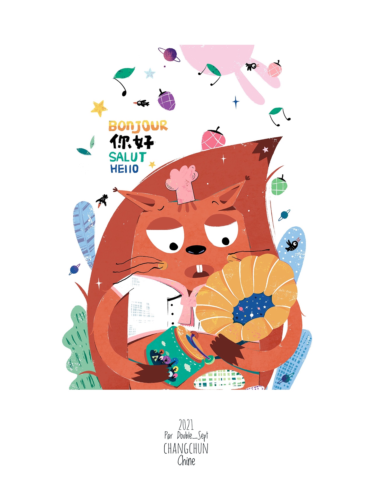 2021儿童插图板绘案例汇总