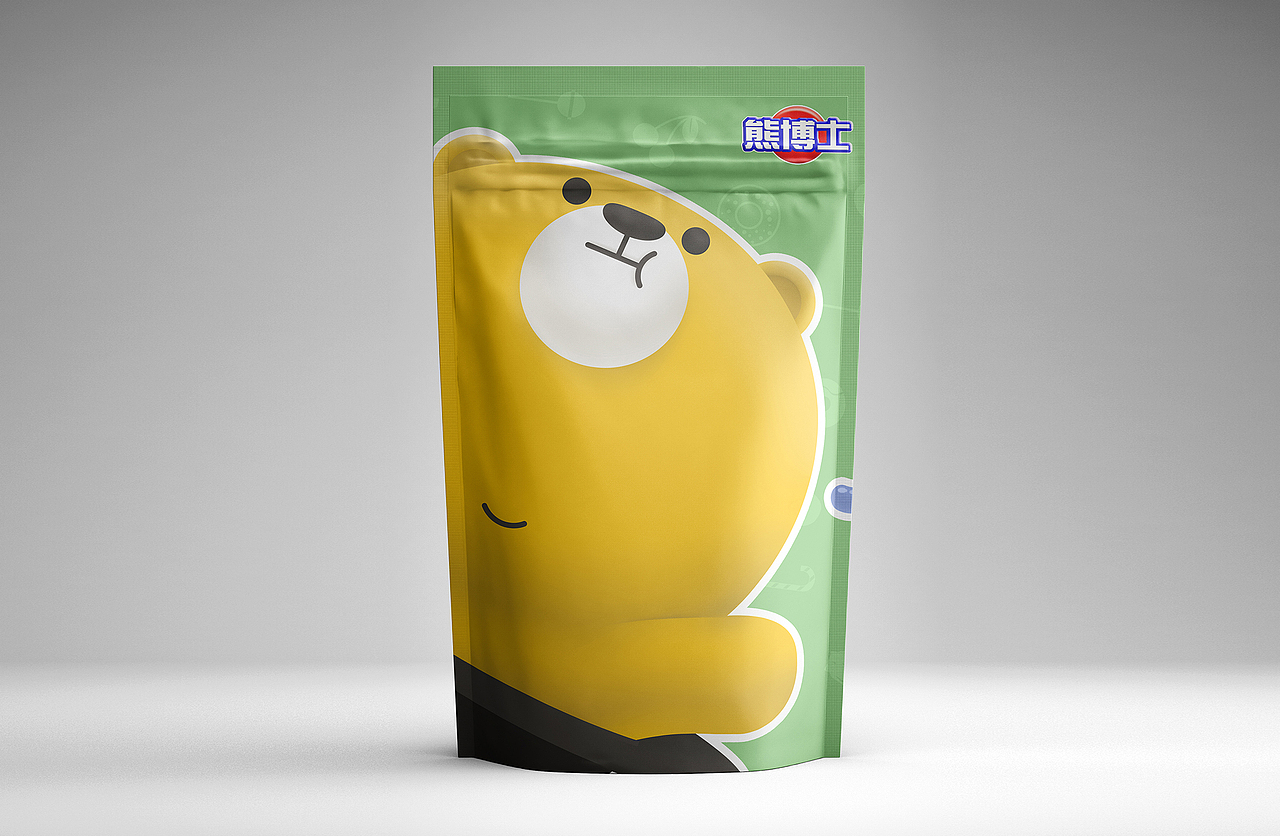 熊博士形象设计（图ZNzUzMjg1MjQ=） - 包装 - 站酷设计师鱼十一11原创素材 - 站酷ZCOOL