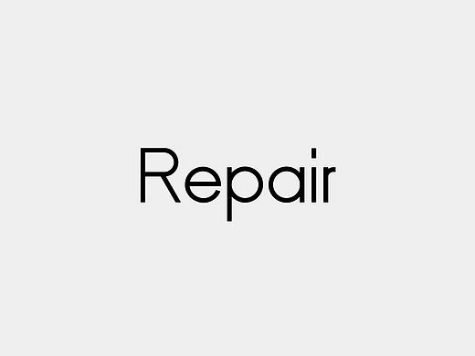 Repair-免费商用英文字库 
