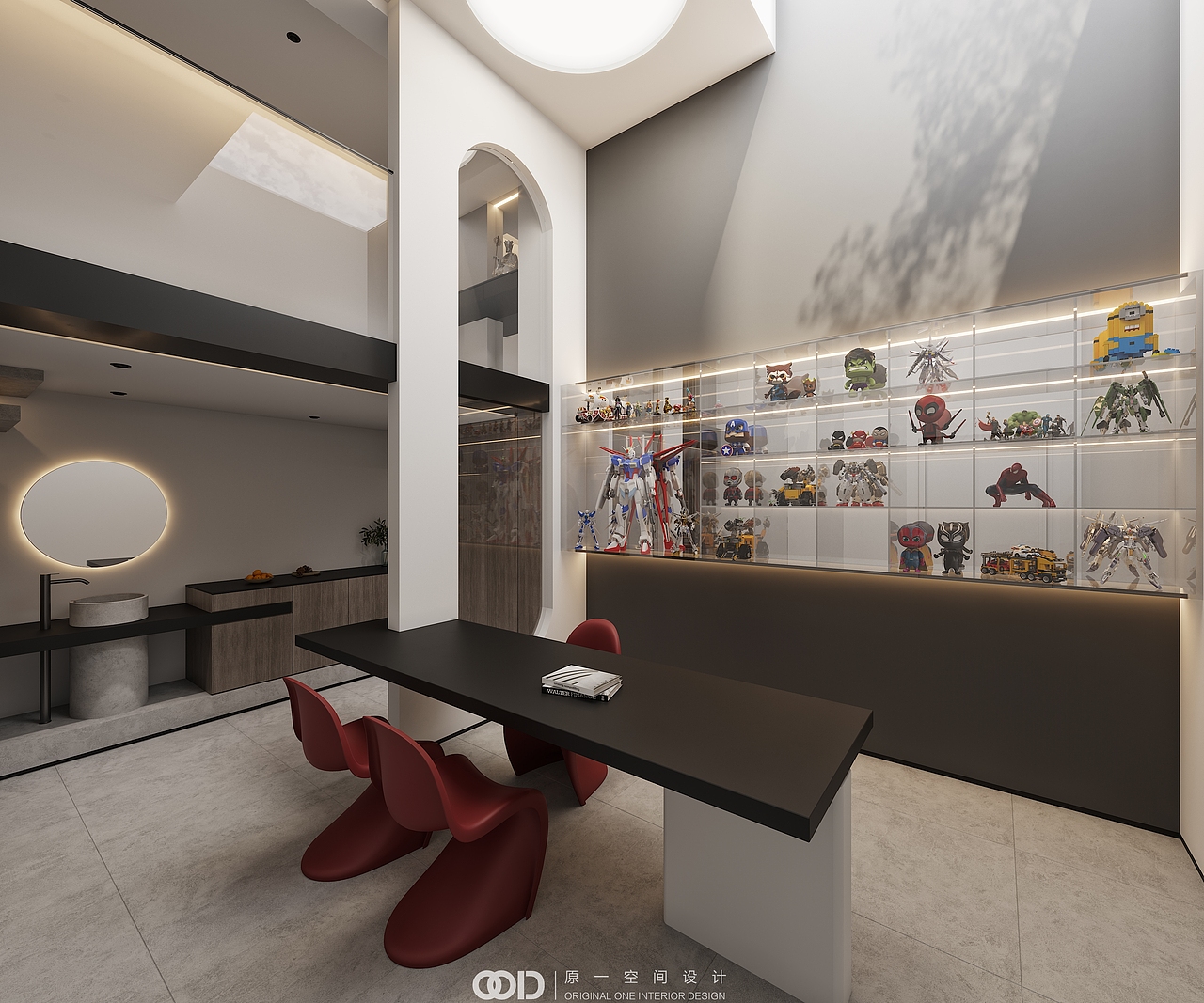 原一空间 | 别具一格（图ZMjYwMDM0NzQw） - 家装设计 - 站酷设计师金该画图壹哥原创素材 - 站酷ZCOOL