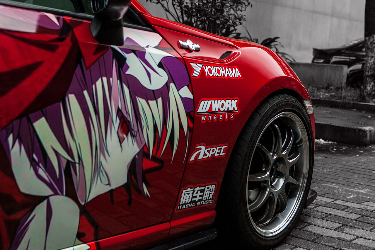 路过漫展，瞎拍了一会汽车，丰田86