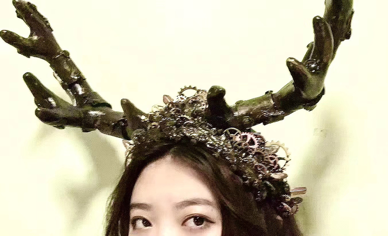 蒸汽朋克铁皮鹿角（图ZMjM5ODk3MjI4） - 工艺品设计 - 站酷设计师KIKKo1108原创素材 - 站酷ZCOOL