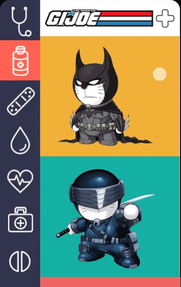 手机界面动效展示