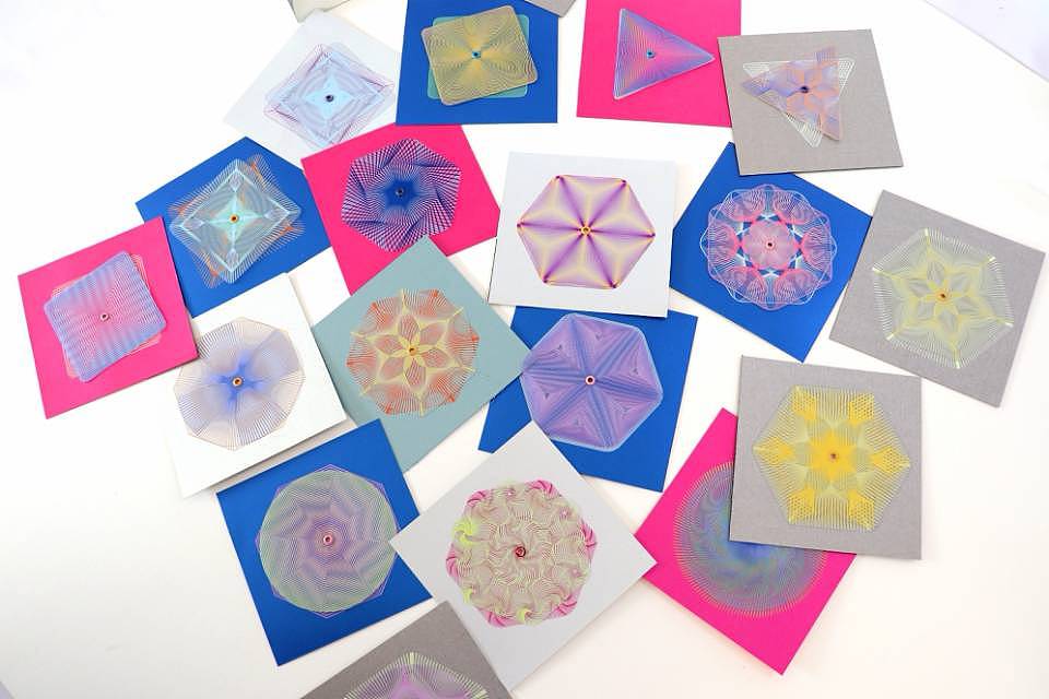 摩尔纹互动贺卡