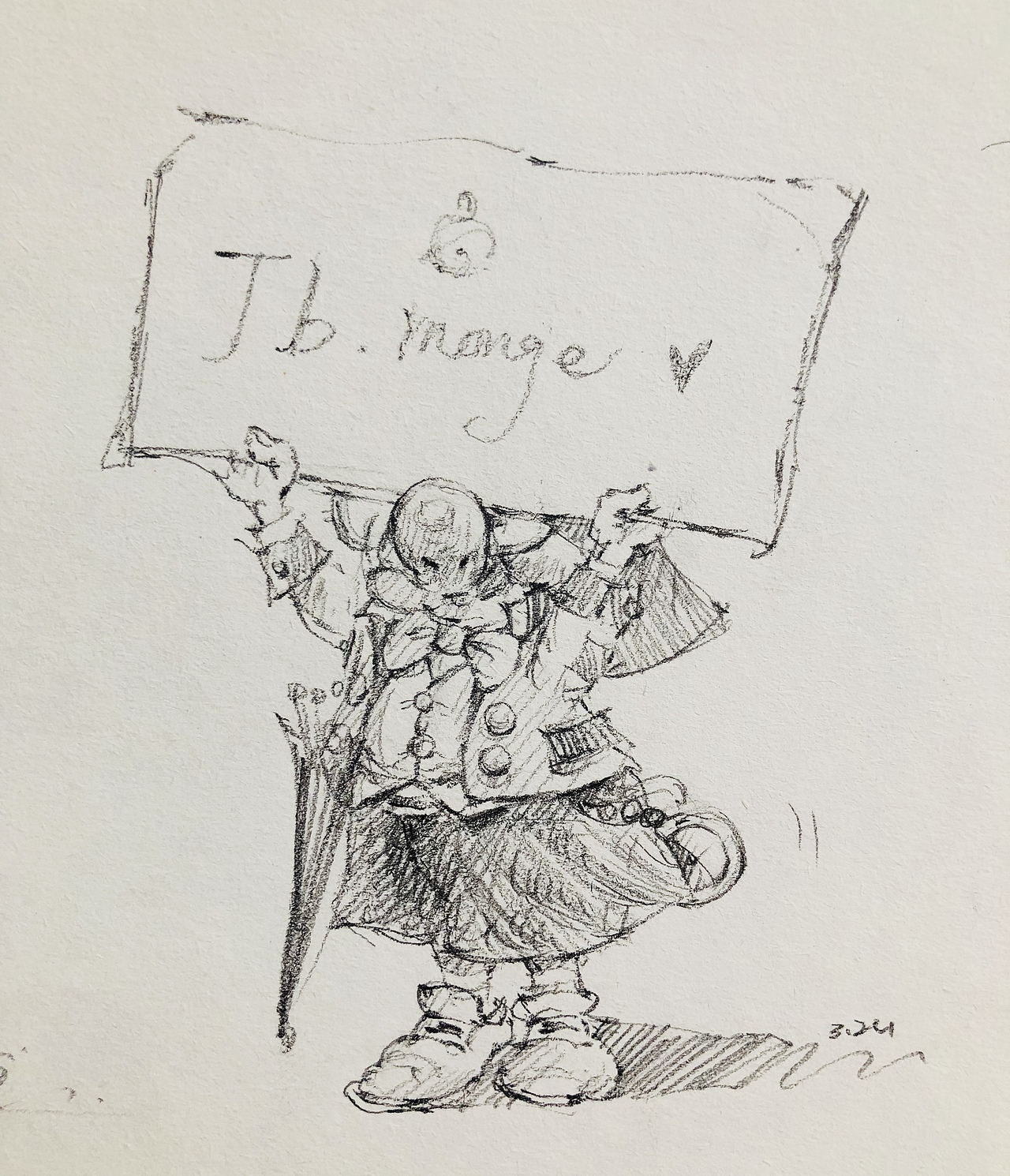 关于精灵速写，唯有坚持画✊